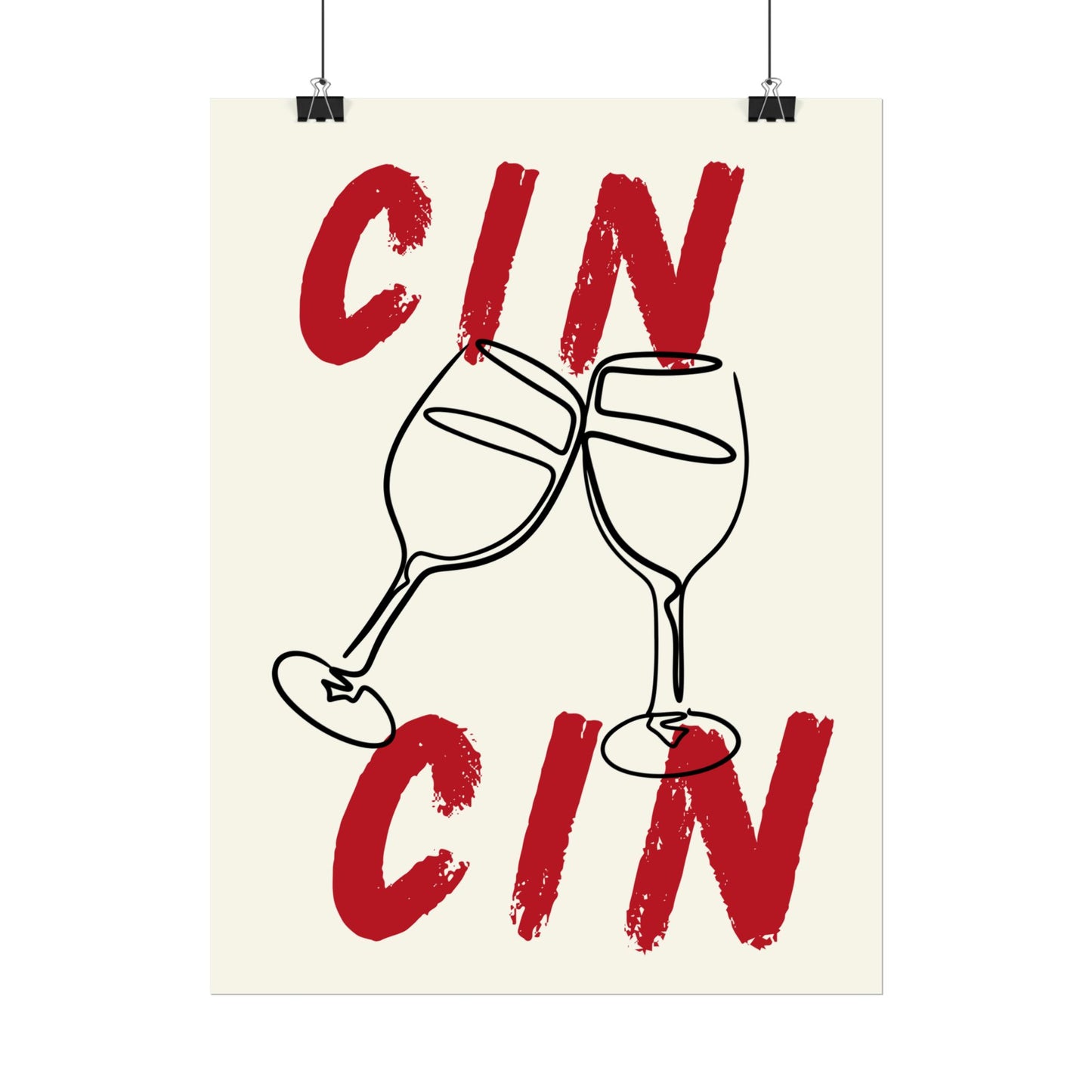 CIN CIN Rolled Poster