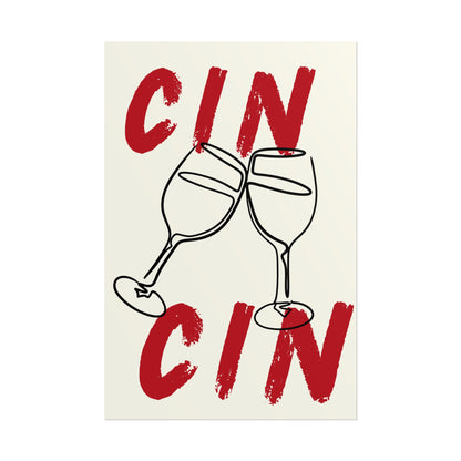 CIN CIN Rolled Poster
