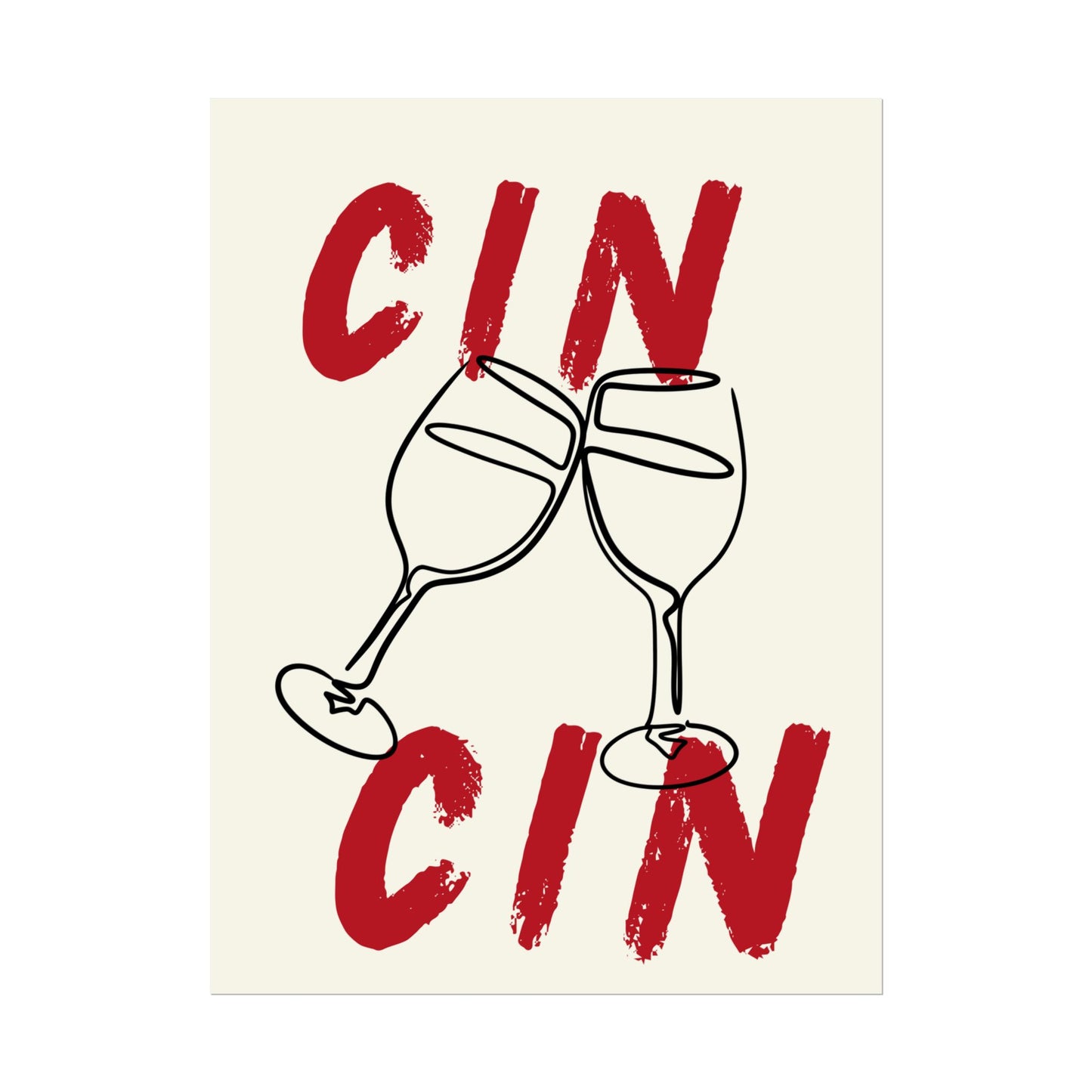 CIN CIN Rolled Poster