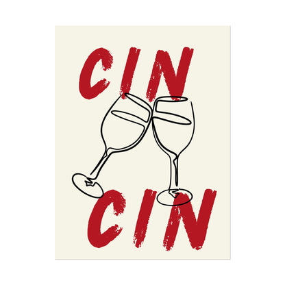 CIN CIN Rolled Poster