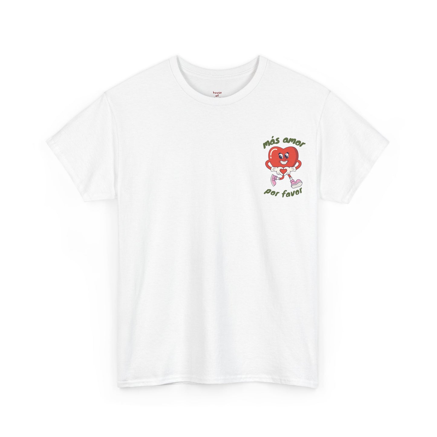 Más amor, por favor GRAPHIC TEE