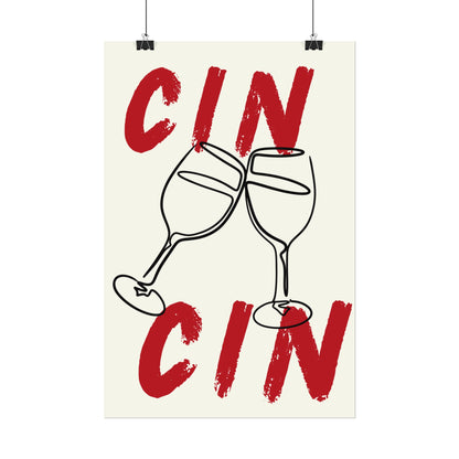 CIN CIN Rolled Poster